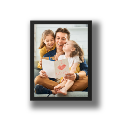 30x40 Portrait Canvas with frame