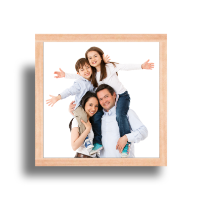 Alternative view of 60x60 Square Canvas with frame