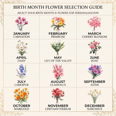 Custom Birth Flower Wall Art – Birthday or Mother’s Day Gift for Mom - Image 5