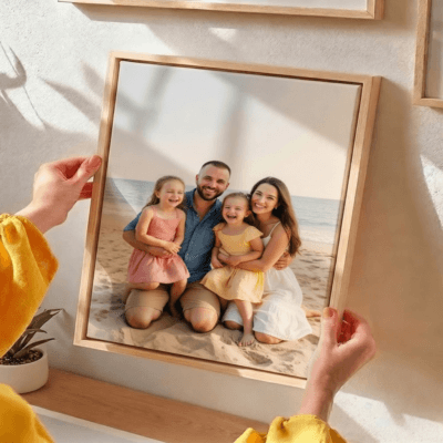 Alternative view of Canvas with frame