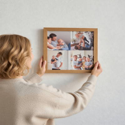 Custom 4 Square Photo Tiles