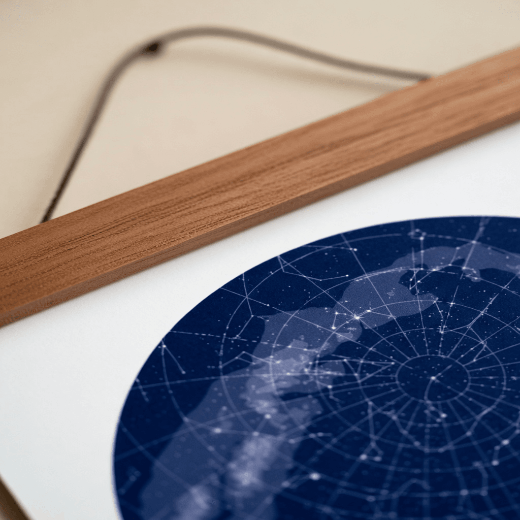Personalized Star Map – Poster Hanger - Image 4