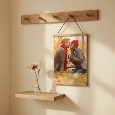 Poster with Wooden Poster Hanger - Image 6